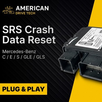 Mercedes-Benz C / E / S / GLE / GLS SRS Module Crash Data Reset Service Mail-In