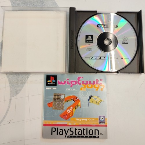 Wipeout 2097 PlayStation 1 PS1 Sony Buone Condizioni Platinum - Imagen 5 de 9