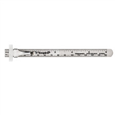 Milwaukee Electric Tools 2730 Milwaukee Tool 6 Pocket Ruler-stainless Steel