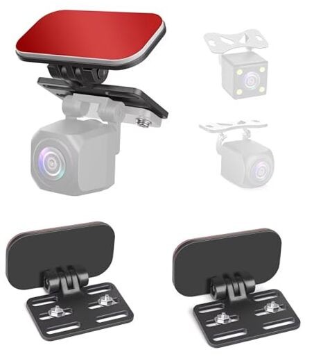 Universal Rear View Camera Mount for Dash Cam (2-Pack) Rear Window Installation-image