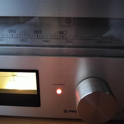 その他 Pioneer Stereo Tuner TX-7600 Pioneer TX-7600 FM/AM Stereo Tuner Vintage Audio Unit Only From