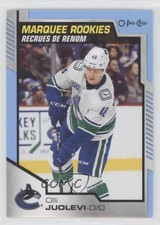 2020 Upper Deck O-Pee-Chee Update Marquee Rookies Blue Border Olli Juolevi 0qr0