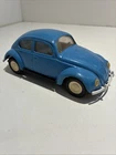 Vintage 1960's Pressed Metal Tonka Blue Volkswagen Beetle Bug VW  #52680