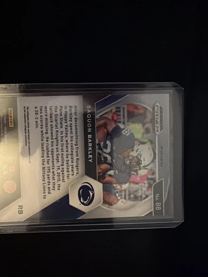 2021 Panini Prizm Draft Picks Saquon Barkley #88 - Image 2 of 2