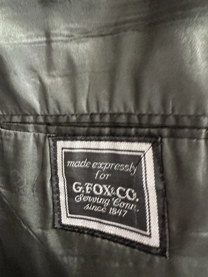 Blazer Christian Dior Monsieur Para Hombres 42R Vintage Doble Pecho Negro Lana 42R Foto 4 de 4