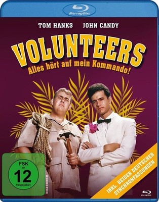 VOLUNTEERS-ALLES HOERT AU - MO (Blu-ray) Tom Hanks John Candy Nicholas Meyer