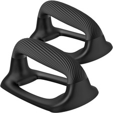 Push Up Bars Pushup Stands With Thickened Soft Plastic Handle Stable and Non-...