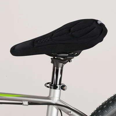 Comfy Cycling Gel Pad Sitz Sattelkissen (schwarz) Sattelkissen - Bild 1 von 4