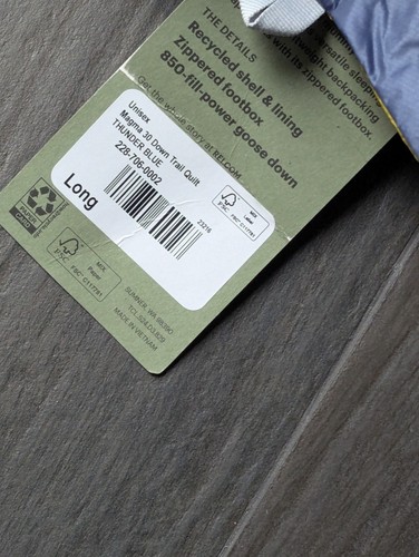 REI Magma 30 Down Trail Quilt - NEW - Picture 2 of 11