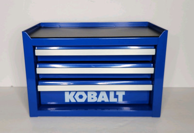 Kobalt Mini-Base 3-Drawer Blue Steel Tool /Jewelry Box - Blue Base Only