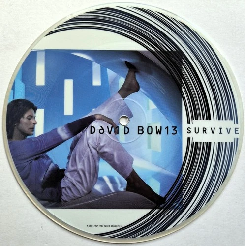 David Bowie - Survive -  Limited Edition 7" Picture Disc - Virgin 2000 - (NM)