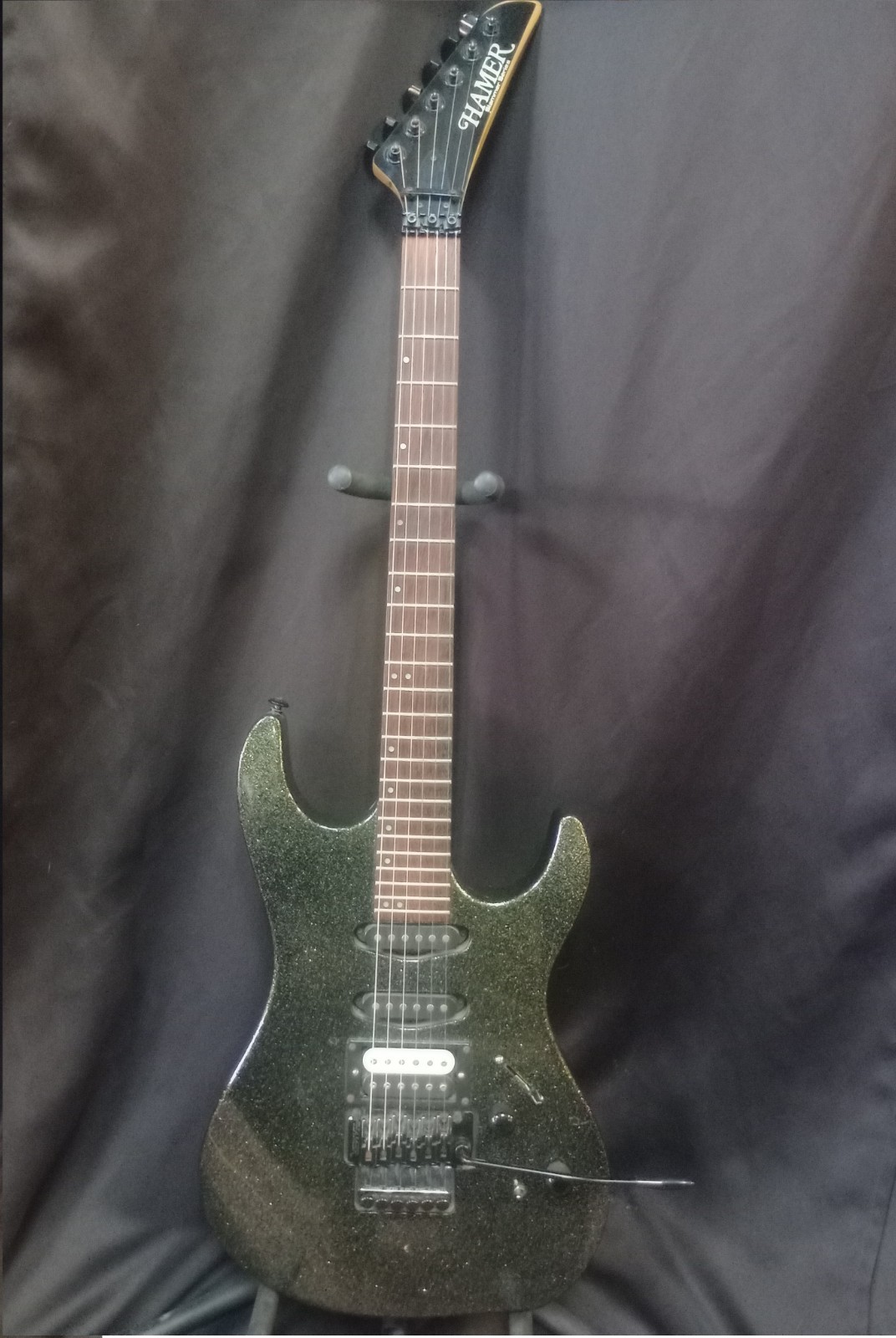 Hamer Slammer series CENTAURA black silver sparkle 90s *** FREE SHIPPING ***