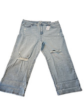 JESSICA SIMPSON ZINNIA WIDE LEG BOYFRIEND JEANS SIZE 26WS BRAND NEW WITH TAGS