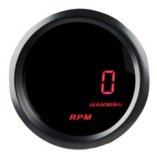2inch 52mm Car Tachometer Tacho Gauge 0-9999 RPM Gauge Meter Kit for SUV