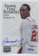 2013 Fleer Retro 1999-00 Skybox Prime Time Rookie 58/99 Jamaal Franklin Auto 9w4