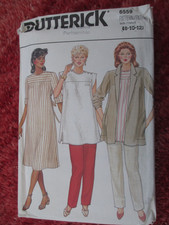 Sewing Pattern Maternity Dress Tunic Trousers  Butterick 6559 8 10 12