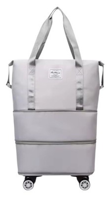 Reisetasche mit universellem verstellbarem und dehnbarem Rad, Tasche Polochon