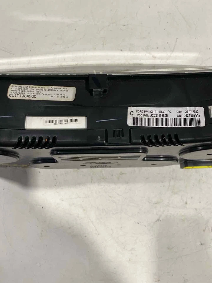 Used Speedometer Gauge fits: 2012 Ford Expedition cluster floor shift MPH w/mess Foto 3 de 4