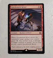 Quicksmith Rebel Aether Revolt Regular MTG 