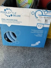 Pool Style Deluxe Swimming Pool Hose Swivel Cuff, 1-1/2"x35ft, PSL-40-8235