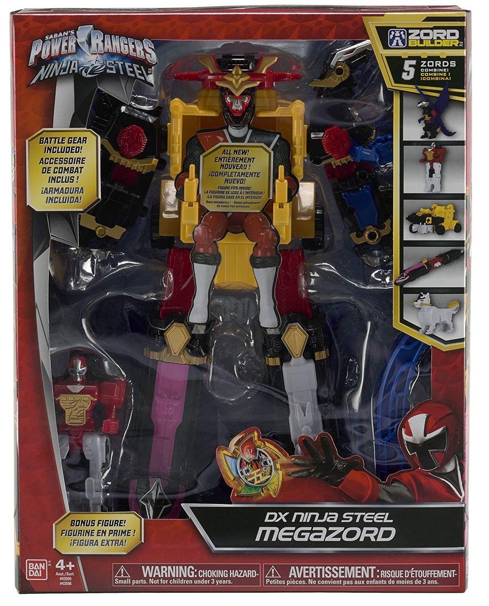 Power Rangers Ninja Steel Ninja DX Megazord New Factory Sealed