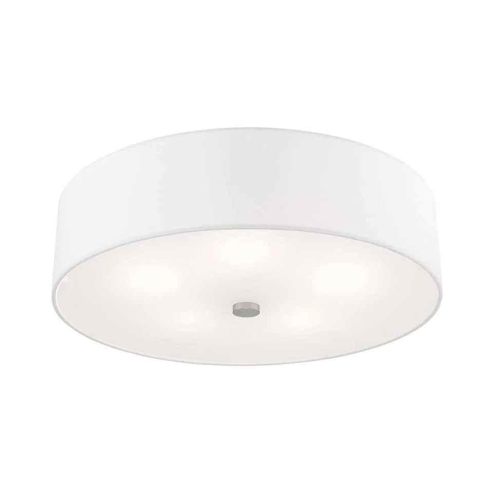 Iluminación 52142-91 5 Lt Níquel Cepillado Montaje en Techo Foto 4 de 4