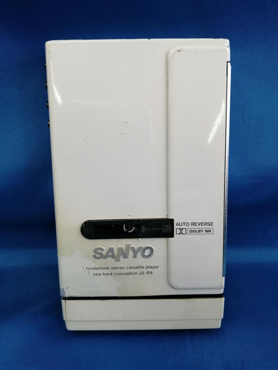 （0707）SANYO JJ-P4 カセットプレーヤー 本体 SANYO JJ-P4 cassette player | eBay