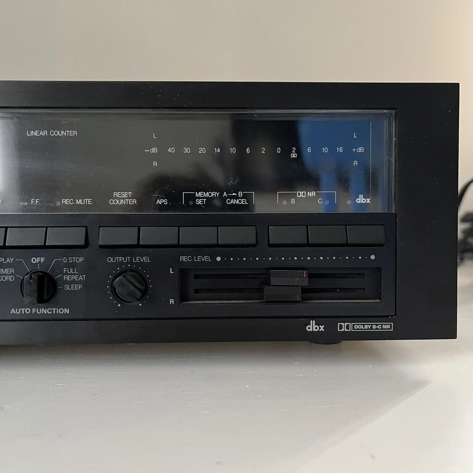 De colección Proton 740 Estéreo Cassette Deck DBX Dolby B-C - Probado LEER Foto 2 de 4