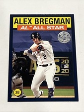 2021 Topps Alex Bregman BLUE SP 35TH ANNIVERSARY #86AS7 Astros 1986 All-Star