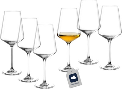 LEONARDO HOME Weißweingläser PUCCINI (6Er Set)   Kratzfeste Weingläser (560 Ml) 