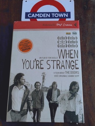 The Doors - When You'Re Strange Feltrinelli Box Libro & Dvd Cd Sigillato - Zdjęcie 1 z 2