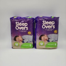 2 pack 30 Ct Cuties Sleep Overs Youth Underwear SM/MED 38-65 lbs