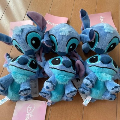 Disney Stitch Chibi Mascot 6pcs Set Plush Toy Character Figure Collectible