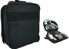 ELITE FIRST AID Enhanced IFAK Kit LvL-1 STOCKED Tactical Trauma Medic Set BLACK