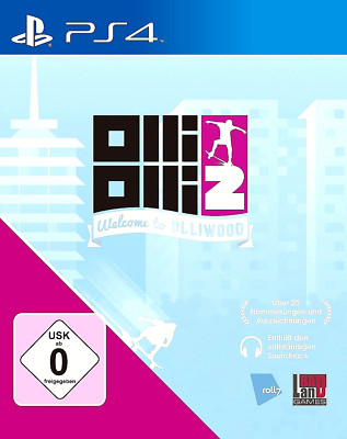 OlliOlli 2 Welcome to Olliwood, NEU/OVP, Playstation 4, PS4, Rarität, selten