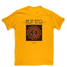 Bachman-Turner Overdrive Best Of BTO So Far Cotton Yellow T Shirt BL398