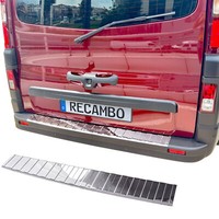 Ladekantenschutz Edelstahl Chrom Passend FüR Renault Trafic III | BJ Ab 2014>