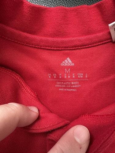 ADIDAS ATLANTA UNITED FC Soccer Polo Shirt Men’s Medium Red - Picture 5 of 5