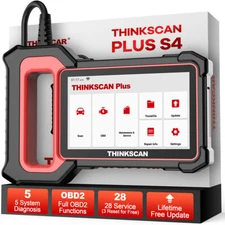 Thinkscan Plus S4 Engine Transmission ABS SRS BCM Diagnostic OBD2 Code Reader