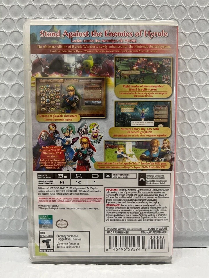 Hyrule Warriors - Definitive Edition - Nintendo Switch Factory Sealed - Image 3 of 3
