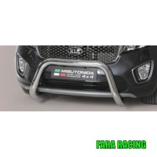 Misutonida EC/SB/388/IX Bull-Bar omologata INOX diam.76 per KIA New Sorento 15>