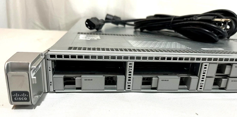 Cisco 1U Server C220 M4 20-Core CPU 32GB DDR4 RAM 2.5" 12G SAS 2x770W w/ 32GB SD - Image 2 of 4
