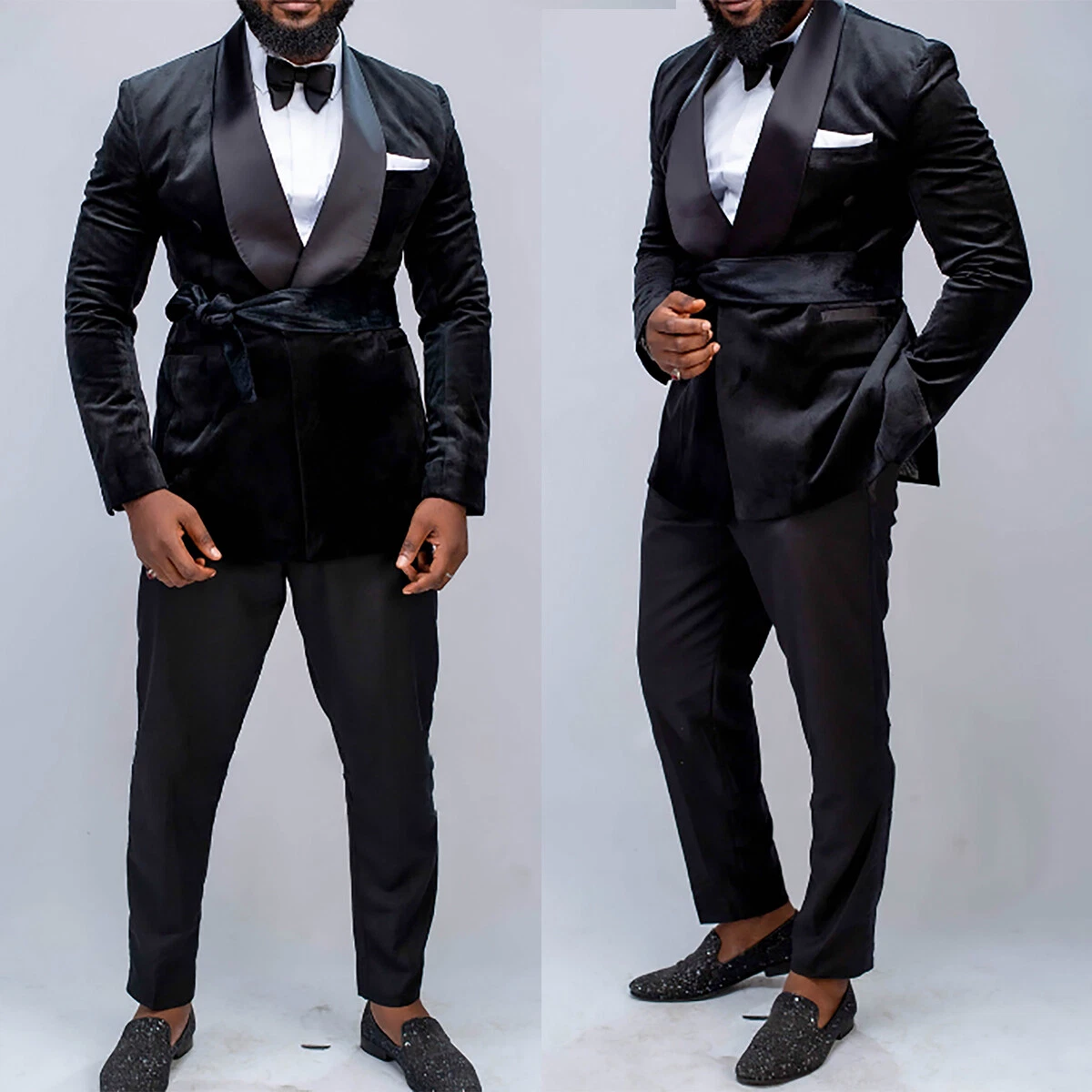 Men s Suit Groom s Suit Round Neck Lace Up Suit Business Wedding