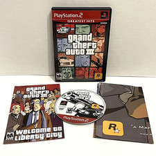 Grand Theft Auto 3 - Sony PlayStation 2 PS2 CIB - TESTED & WORKS! - GTA III