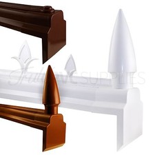 Ultraframe Conservatory Roof Ridge, UPVC Cap Kit for PVC Wood Timber Roofs