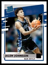 2021 Panini Chronicles Draft Picks #38 Jalen Johnson Black