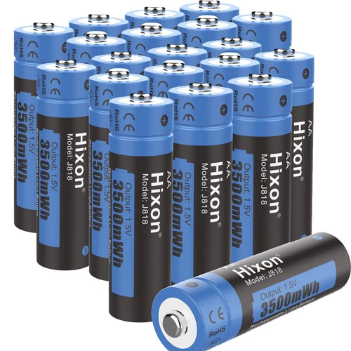 Hixon AA Akku 3500mWh 1,5V Wiederaufladbare Lithium AA Batterien LCD Ladegerät - Bild 19 von 20