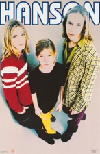 POSTER:MUSIC : HANSON - WHERE'S THE LOVE  - FREE SHIPPING   #002