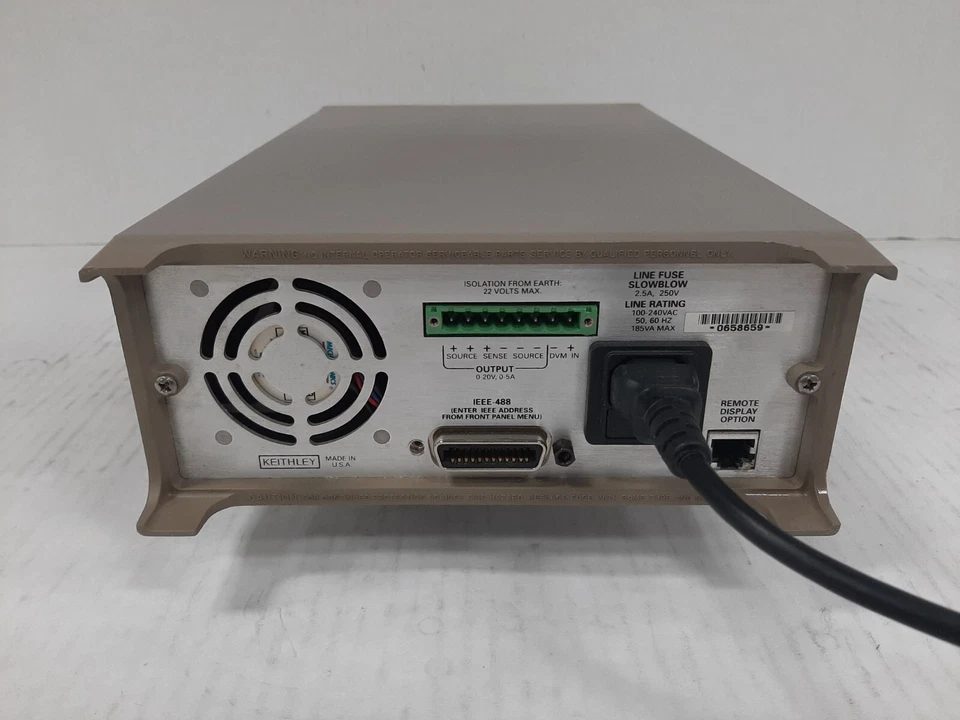 Keithley 2304 100W DC Power Supply, 0-20V and 0-5A - Image 2 of 3