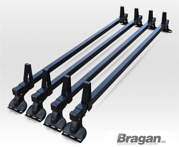 Rack 4 Bar + Laststopper FüR Volkswagen Transporter T5 2004-2015 Caravelle Top-image